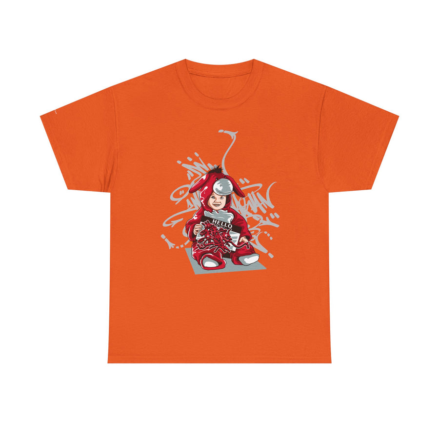 Urban Graffiti Unisex Tee, Stylish Cotton Tee, Streetwear T-Shirt, Trendy Graphic Tee, Casual Everyday Wear, Gift for Art Lovers
