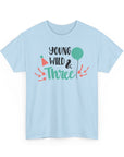 Young, Wild & Three Unisex Tee | Birthday Party Shirt, Kids Celebration Outfit, Fun Graphic Tee, Unisex Cotton T-Shirt, Playful [...]