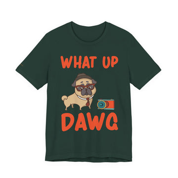 Pug Humor Tee, Cute Dog Shirt for Pet Lovers, Funny Gift for Dog Owners, Casual Wear for Animal Lovers, Pet Lover T-Shirt