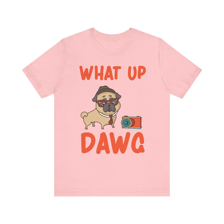 Pug Humor Tee, Cute Dog Shirt for Pet Lovers, Funny Gift for Dog Owners, Casual Wear for Animal Lovers, Pet Lover T-Shirt