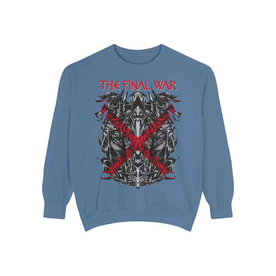 The Final War Unisex Sweatshirt, Casual Unisex Apparel, Graphic Sweatshirt, Streetwear, Unique Gift for Him/Her