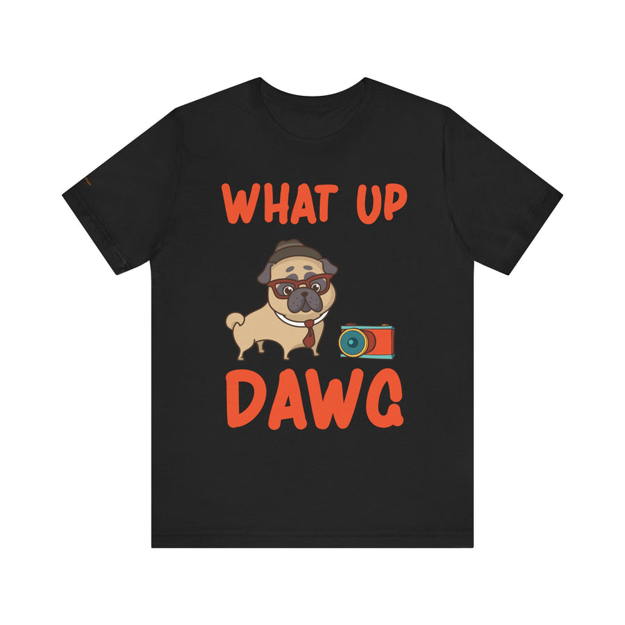 Pug Humor Tee, Cute Dog Shirt for Pet Lovers, Funny Gift for Dog Owners, Casual Wear for Animal Lovers, Pet Lover T-Shirt