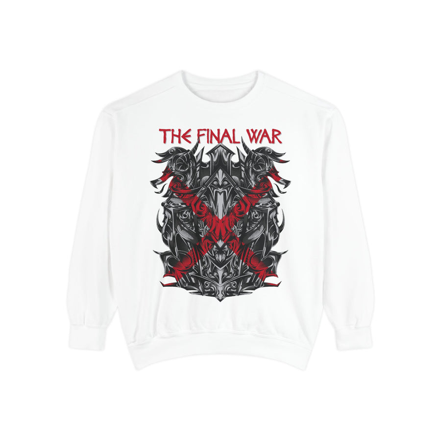 The Final War Unisex Sweatshirt, Casual Unisex Apparel, Graphic Sweatshirt, Streetwear, Unique Gift for Him/Her