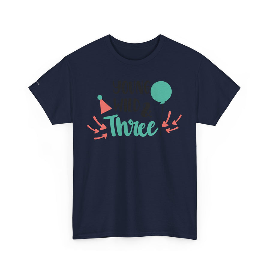 Young, Wild & Three Unisex Tee | Birthday Party Shirt, Kids Celebration Outfit, Fun Graphic Tee, Unisex Cotton T-Shirt, Playful [...]