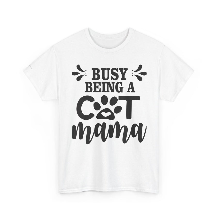 Busy Being a Cat Mama Unisex Heavy Cotton Tee, Cute Cat Lover Shirt, Gifts for Cat Moms, Pet Owner Apparel, Animal Lovers Tee, Unique [...]