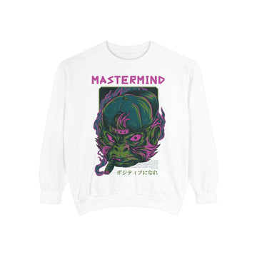 Mastermind Graphic Unisex Sweatshirt, Vintage Style, Streetwear, Cozy Apparel, Gift for Him or Her