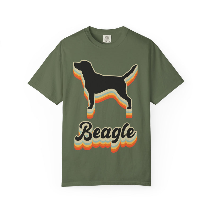 Retro Beagle Lover T-Shirt, Unisex Pet Lover Tee, Dog Themed Gift, Vintage Dog Graphic Shirt, Animal Enthusiast Apparel