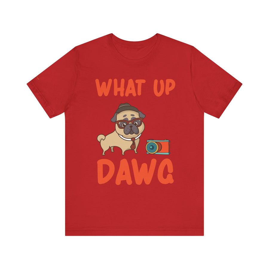 Pug Humor Tee, Cute Dog Shirt for Pet Lovers, Funny Gift for Dog Owners, Casual Wear for Animal Lovers, Pet Lover T-Shirt
