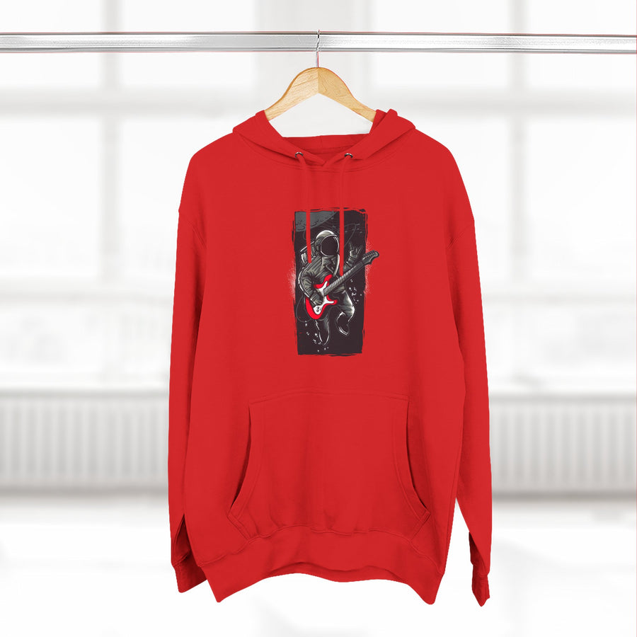 Rock Your Style Three-Panel Fleece Hoodie - Perfect for Concerts, Casual Wear, Gifts for Musicians, Cozy Layering, Unisex Fashion