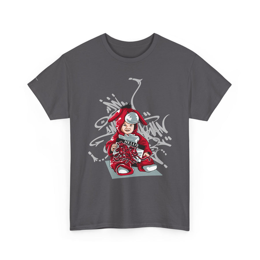 Urban Graffiti Unisex Tee, Stylish Cotton Tee, Streetwear T-Shirt, Trendy Graphic Tee, Casual Everyday Wear, Gift for Art Lovers
