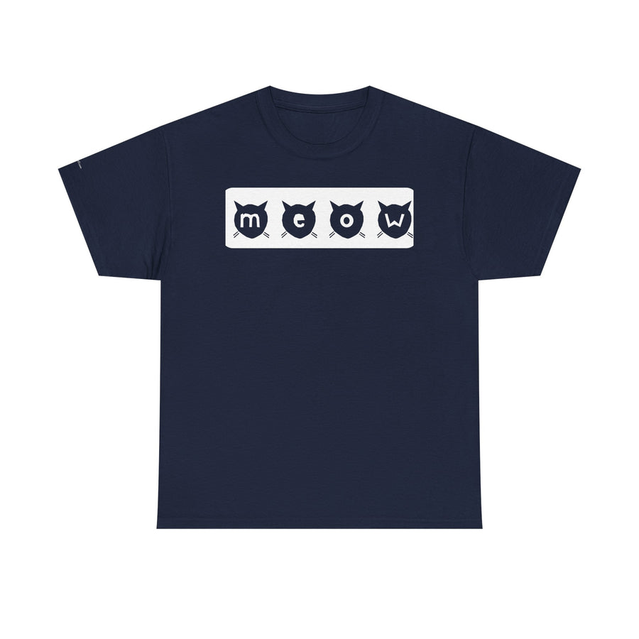 Playful Cat-Themed Unisex Heavy Cotton Tee, Funny Animal Shirt, Gift for Cat Lovers, Casual Wear, Perfect for Birthdays or Holidays