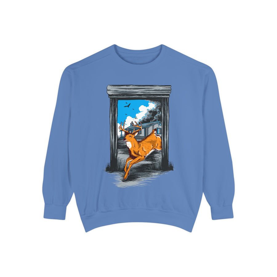 Unisex Adventure Sweatshirt - Cozy, Artistic Apparel for Nature Lovers, Perfect for Gifts, Birthdays, or Everyday Wear