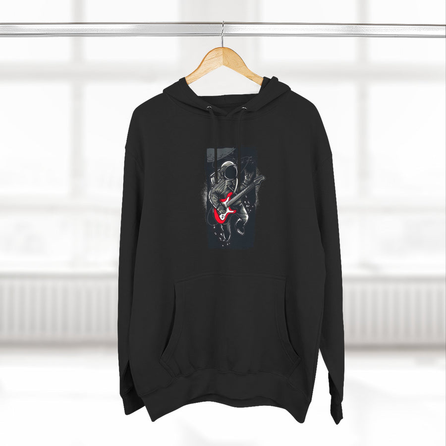 Rock Your Style Three-Panel Fleece Hoodie - Perfect for Concerts, Casual Wear, Gifts for Musicians, Cozy Layering, Unisex Fashion