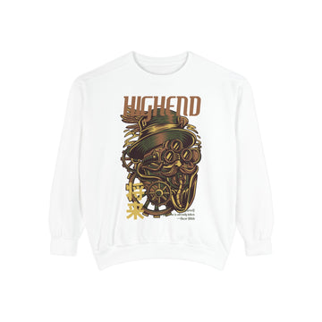 High-End Steampunk Sweatshirt, Unisex Cozy Apparel, Casual Streetwear, Unique Gift for Him/Her, Vintage Style for Autumn
