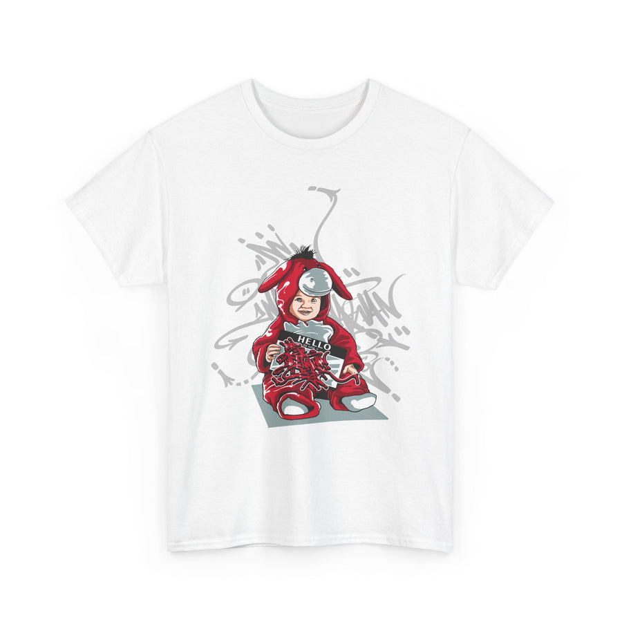 Urban Graffiti Unisex Tee, Stylish Cotton Tee, Streetwear T-Shirt, Trendy Graphic Tee, Casual Everyday Wear, Gift for Art Lovers
