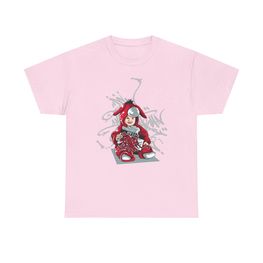 Urban Graffiti Unisex Tee, Stylish Cotton Tee, Streetwear T-Shirt, Trendy Graphic Tee, Casual Everyday Wear, Gift for Art Lovers