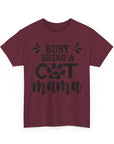 Busy Being a Cat Mama Unisex Heavy Cotton Tee, Cute Cat Lover Shirt, Gifts for Cat Moms, Pet Owner Apparel, Animal Lovers Tee, Unique [...]