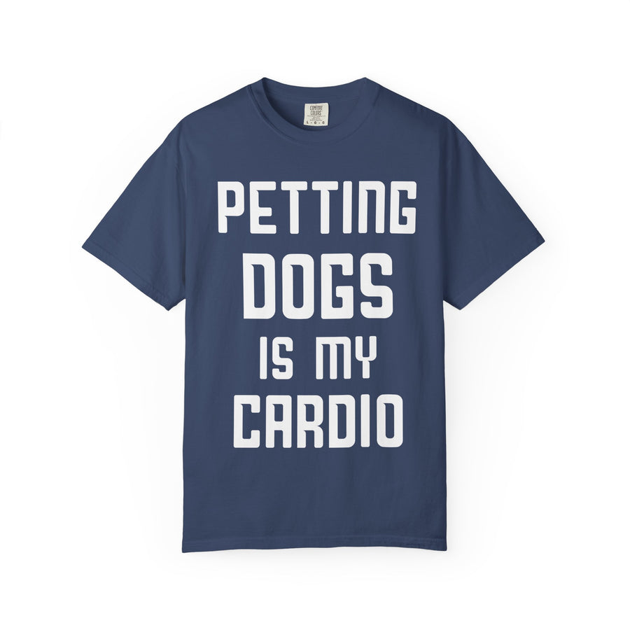 Pet Lover's Cardio T-Shirt - Dog Enthusiast Apparel, Gift for Dog Owners, Casual Wear, Fun Pet Sweatshirt, Unique Pet Lover Gift