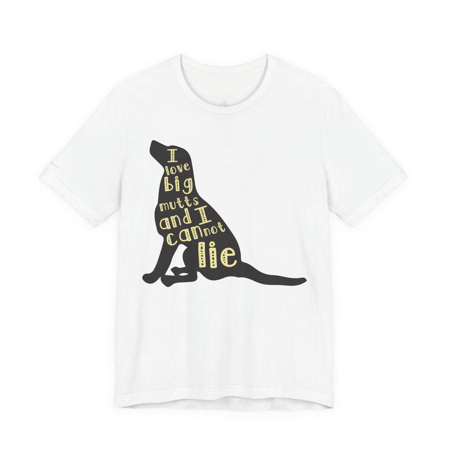 Dog Lover Graphic Tee - I Love Big Mutts, Unisex Shirt, Pet Gift, Casual Wear, Animal Lover Apparel, Birthday Gift