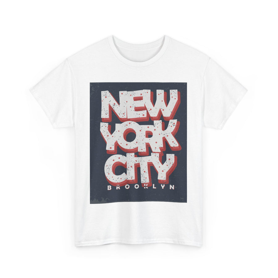 New York City Graphic Tee, Urban Streetwear, Gift for Travelers, Unisex Cotton T-Shirt, Casual Daily Wear