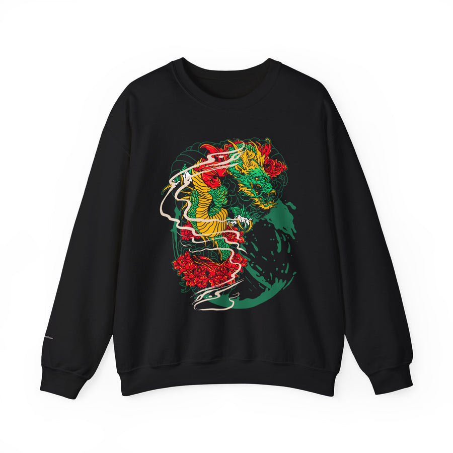 Vibrant Unisex Crewneck Sweatshirt with Unique Artwork, Cozy Gift for Art Lovers, Statement Apparel, Ideal for Casual Wear, Unisex Sweater