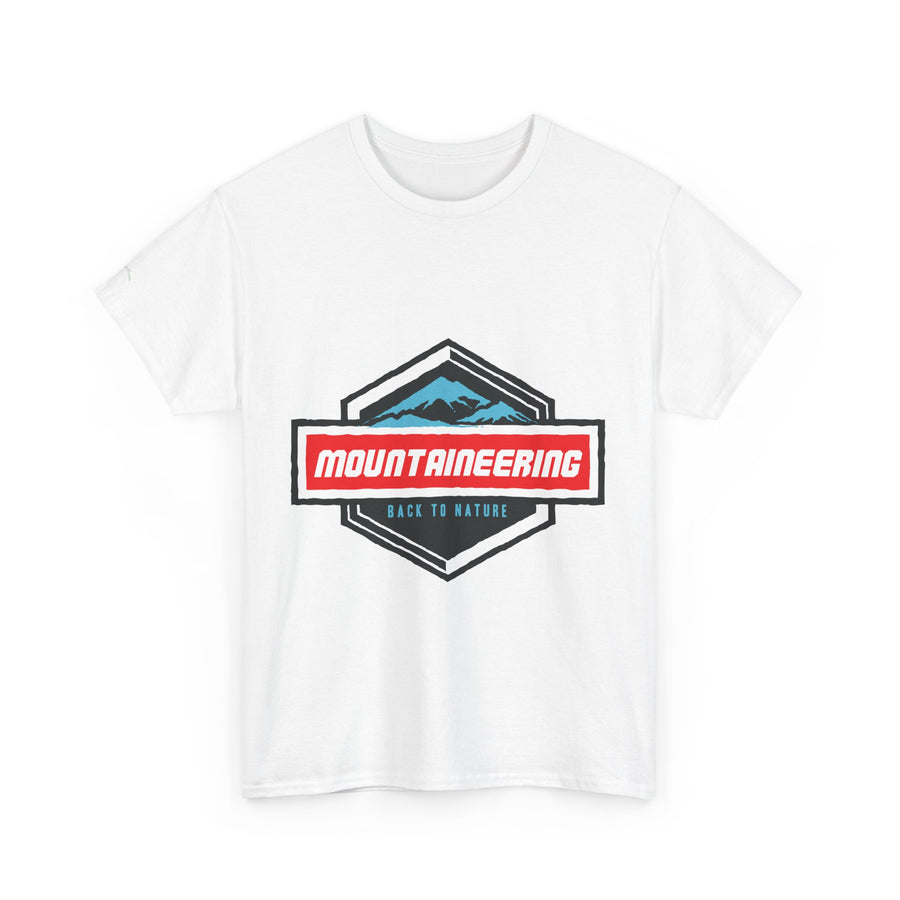 Unisex Mountaineering Tee - Explore the Outdoors, Nature Lover Gift, Adventure Shirt, Hiking Outfit, Casual Wear