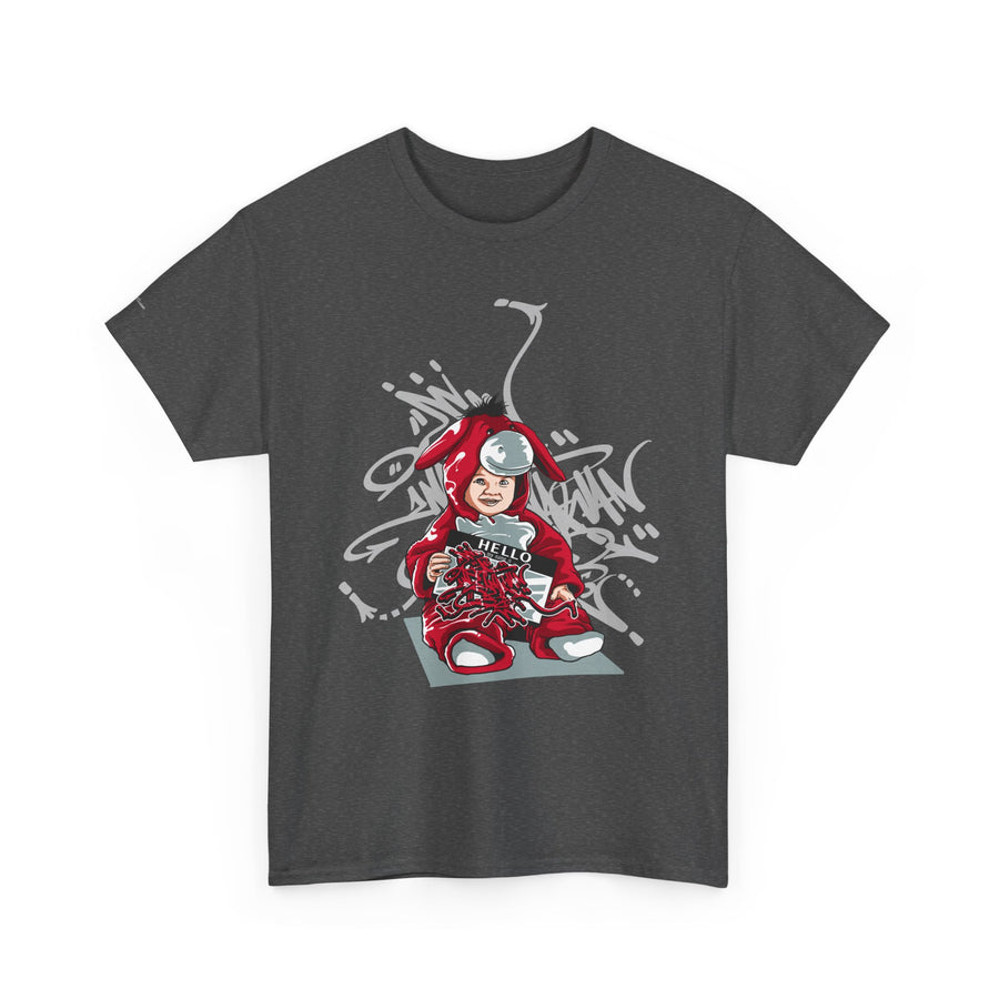 Urban Graffiti Unisex Tee, Stylish Cotton Tee, Streetwear T-Shirt, Trendy Graphic Tee, Casual Everyday Wear, Gift for Art Lovers