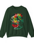 Vibrant Unisex Crewneck Sweatshirt with Unique Artwork, Cozy Gift for Art Lovers, Statement Apparel, Ideal for Casual Wear, Unisex Sweater
