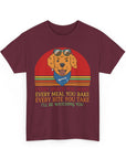 Watchful Dog Snack Lover Tee, Cute Pet Shirt Gift, Animal Lover Humor T-Shirt, Dog Mom Apparel, Funny Gift for Dog Owners