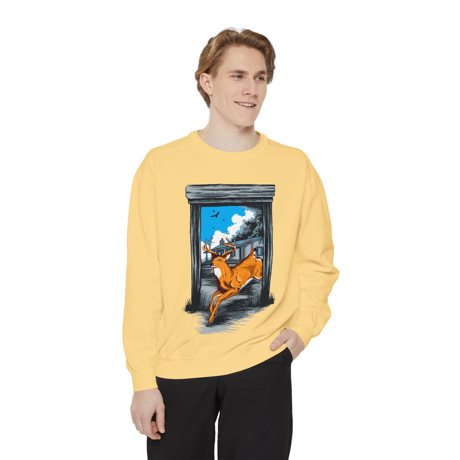 Unisex Adventure Sweatshirt - Cozy, Artistic Apparel for Nature Lovers, Perfect for Gifts, Birthdays, or Everyday Wear