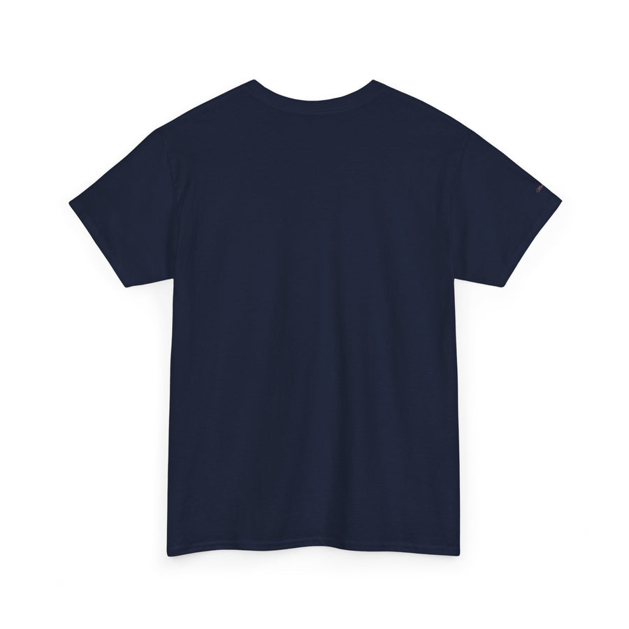 Pet Lover's Heart Tee - Unisex Heavy Cotton Shirt, Animal Lover Gift, Dog Cat Lovers Top, Casual Wear, Heart Paw Prints