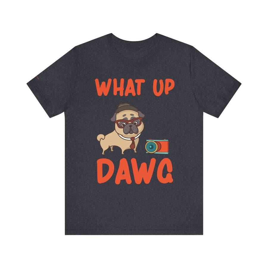 Pug Humor Tee, Cute Dog Shirt for Pet Lovers, Funny Gift for Dog Owners, Casual Wear for Animal Lovers, Pet Lover T-Shirt