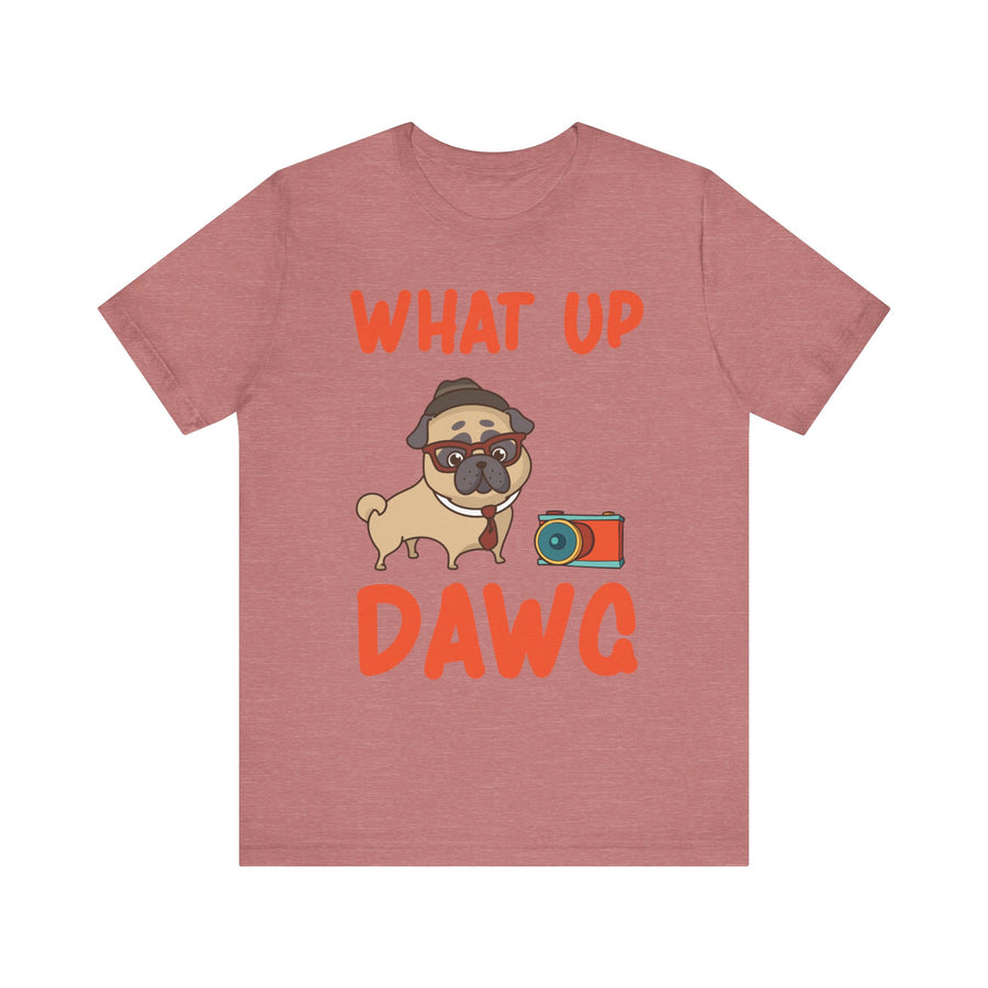 Pug Humor Tee, Cute Dog Shirt for Pet Lovers, Funny Gift for Dog Owners, Casual Wear for Animal Lovers, Pet Lover T-Shirt