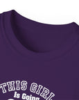 Stylish Fitness Tee for Moms, This Girl is Gaining Mommy Strength, Gift for Active Moms, Workout Shirt, Casual Wear, Unisex Cotton Tee