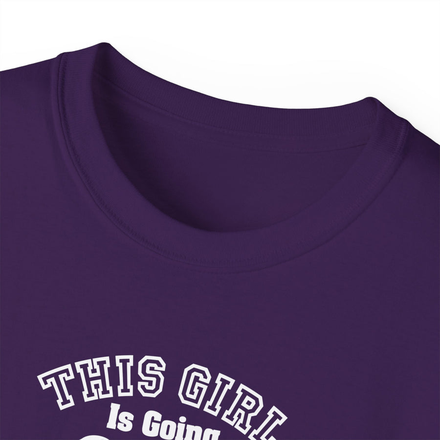 Stylish Fitness Tee for Moms, This Girl is Gaining Mommy Strength, Gift for Active Moms, Workout Shirt, Casual Wear, Unisex Cotton Tee