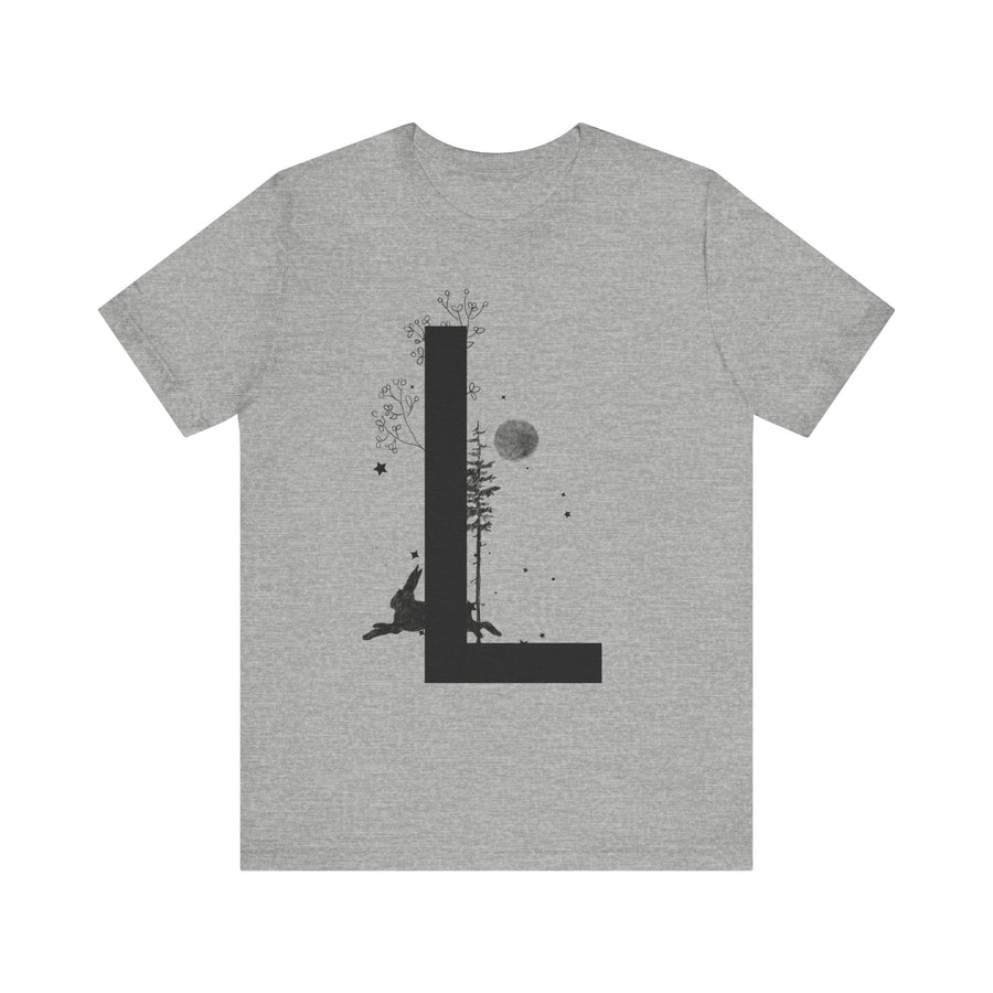 Artistic Letter L Tee for Creative Souls, Unisex Graphic Shirt, Comfortable Casual Wear, Perfect Gift for Art Lovers, Ideal for [...]