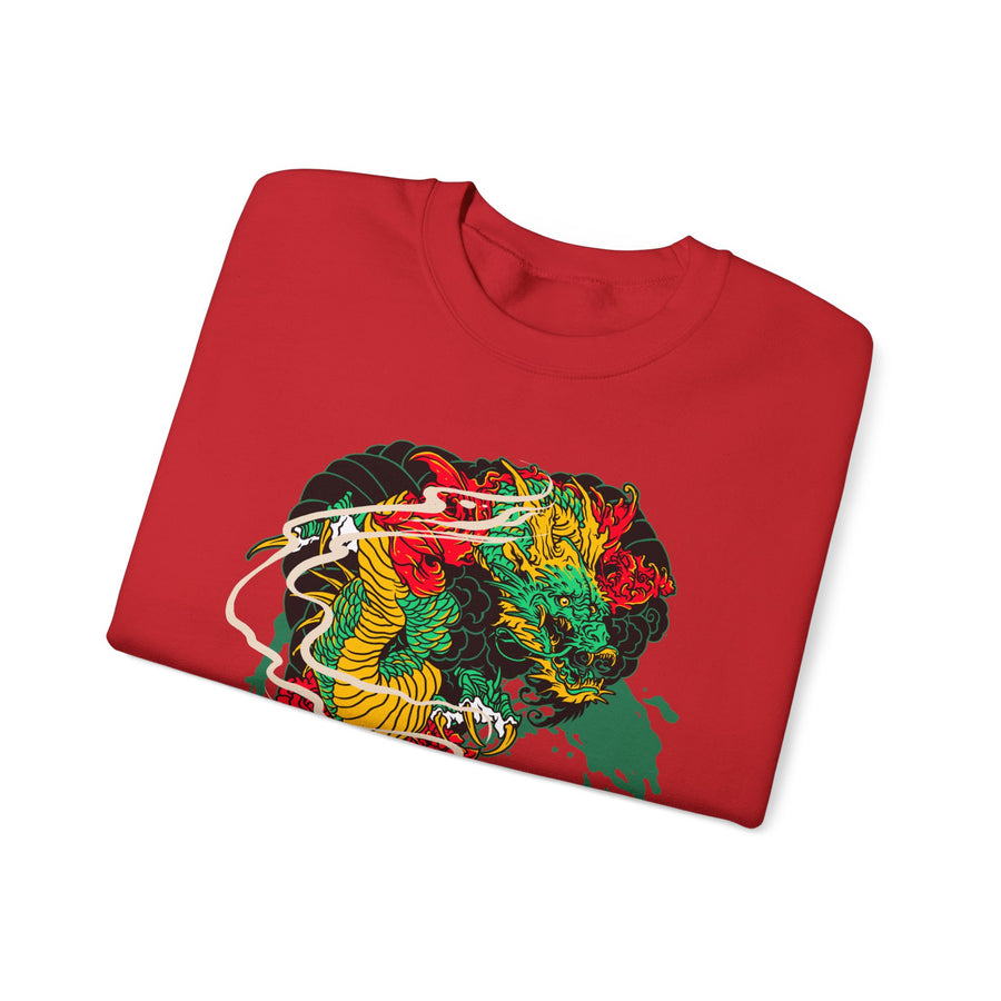 Vibrant Unisex Crewneck Sweatshirt with Unique Artwork, Cozy Gift for Art Lovers, Statement Apparel, Ideal for Casual Wear, Unisex Sweater
