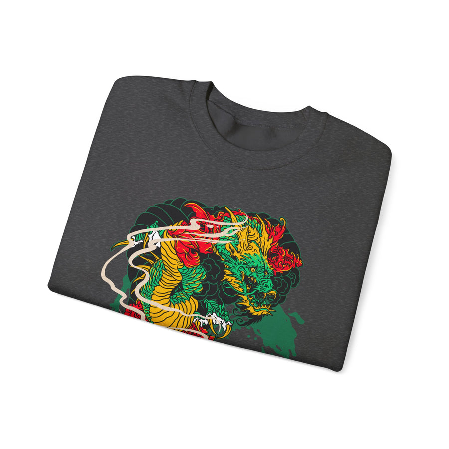 Vibrant Unisex Crewneck Sweatshirt with Unique Artwork, Cozy Gift for Art Lovers, Statement Apparel, Ideal for Casual Wear, Unisex Sweater