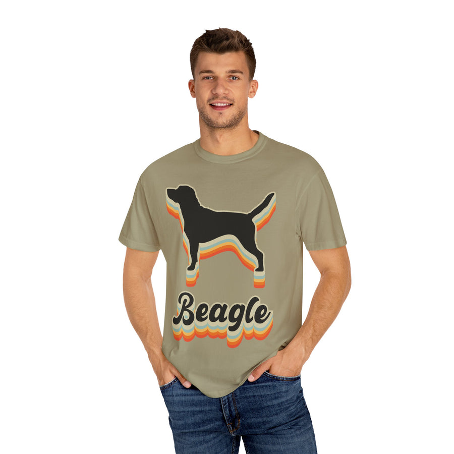 Retro Beagle Lover T-Shirt, Unisex Pet Lover Tee, Dog Themed Gift, Vintage Dog Graphic Shirt, Animal Enthusiast Apparel