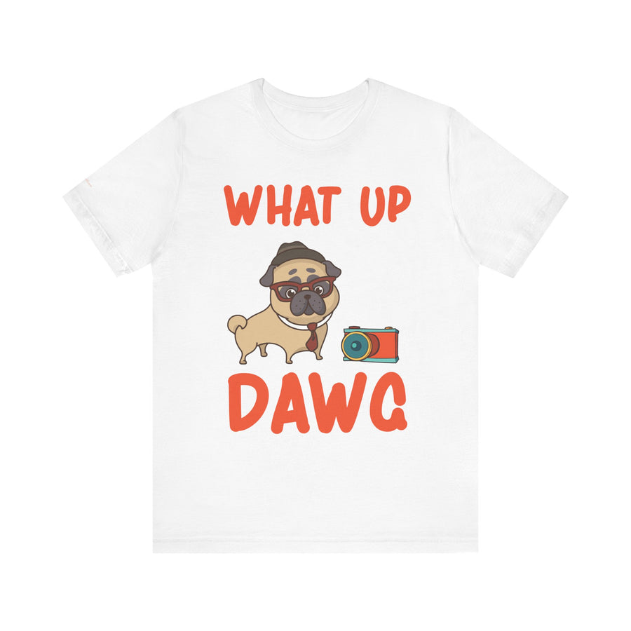 Pug Humor Tee, Cute Dog Shirt for Pet Lovers, Funny Gift for Dog Owners, Casual Wear for Animal Lovers, Pet Lover T-Shirt