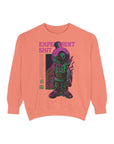 Garment-Dyed Sweatshirt - Street Art Inspired, Unisex, Cool Vibe, Perfect for Casual Wear, Gift for Art Lovers, Trendy Fashion Statement