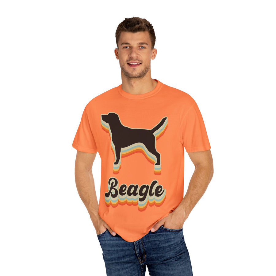 Retro Beagle Lover T-Shirt, Unisex Pet Lover Tee, Dog Themed Gift, Vintage Dog Graphic Shirt, Animal Enthusiast Apparel