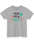 Young, Wild & Three Unisex Tee | Birthday Party Shirt, Kids Celebration Outfit, Fun Graphic Tee, Unisex Cotton T-Shirt, Playful [...]
