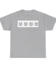 Playful Cat-Themed Unisex Heavy Cotton Tee, Funny Animal Shirt, Gift for Cat Lovers, Casual Wear, Perfect for Birthdays or Holidays