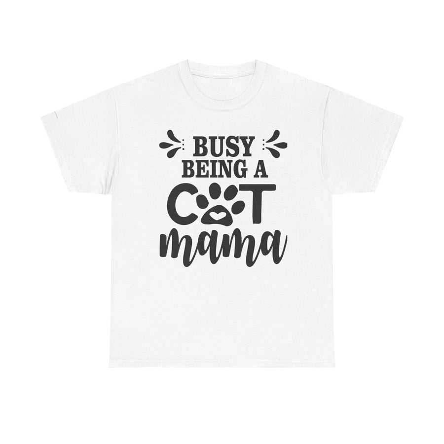 Busy Being a Cat Mama Unisex Heavy Cotton Tee, Cute Cat Lover Shirt, Gifts for Cat Moms, Pet Owner Apparel, Animal Lovers Tee, Unique [...]