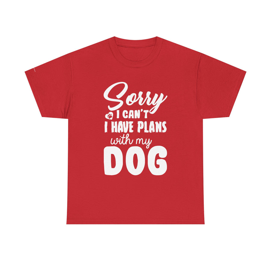 Dog Lover's Unisex Tee, Funny Dog Tee, Gift for Dog Owners, Pet Themed T-Shirt, Casual Wear for Dog Lovers