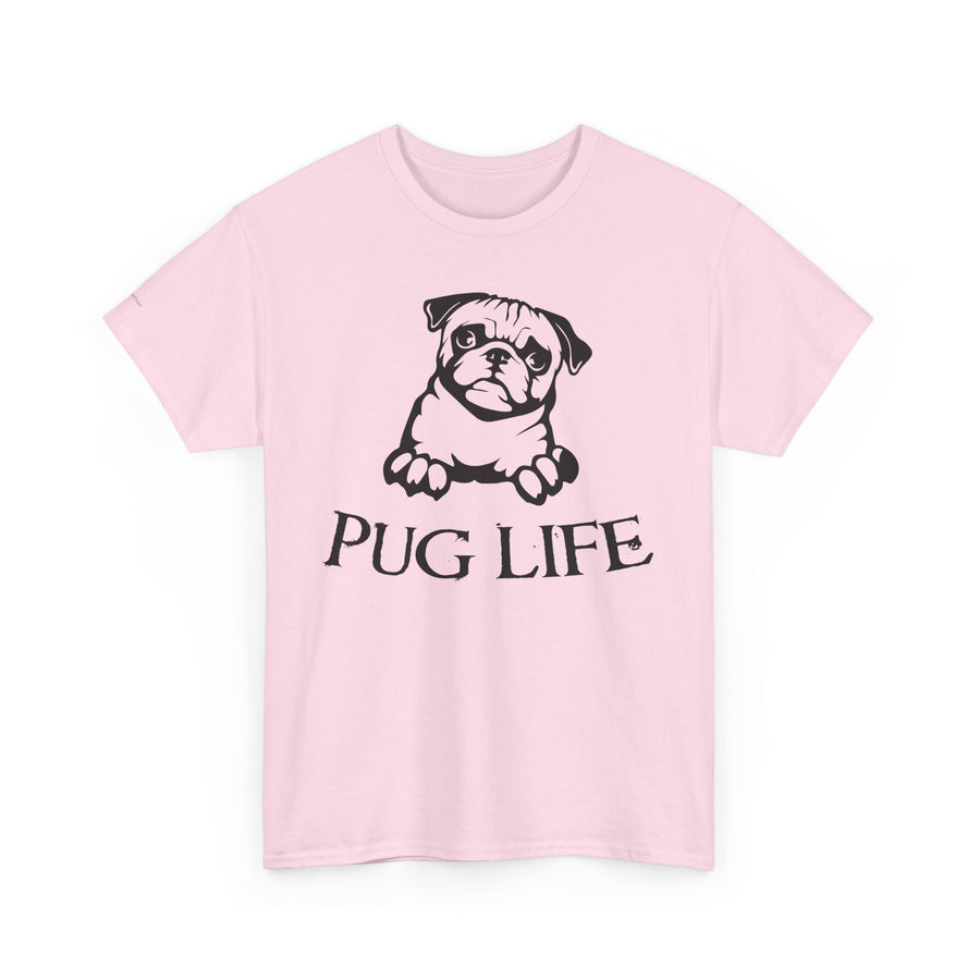 Pug Life Unisex Tee, Fun Pet Lover Shirt, Dog Mom Gift, Quirky Animal Graphic Tee, Casual Everyday Wear