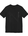 Nature-Inspired Initial Tee, Unisex T-Shirt for Nature Lovers, Personalized Gift, Graphic Tee for Casual Wear, Eco-Friendly Apparel