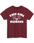 Unisex Heavy Cotton Tee, Casual Wear, Graphic Shirt, Gift for Friends, Everyday Essentials, Comfortable T-Shirt