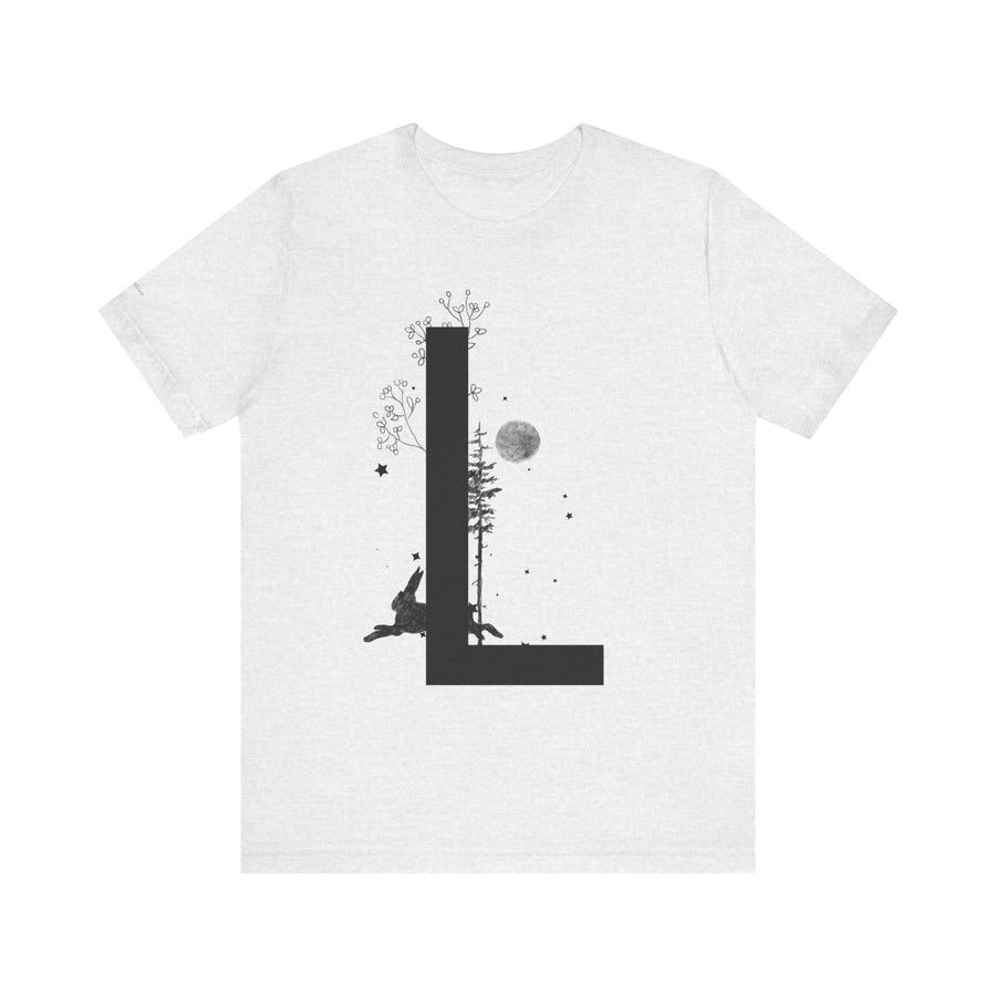 Artistic Letter L Tee for Creative Souls, Unisex Graphic Shirt, Comfortable Casual Wear, Perfect Gift for Art Lovers, Ideal for [...]